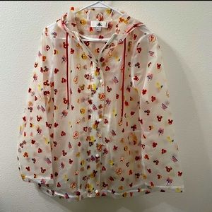 Disney Snacks Raincoat, size LARGE -Sold out everywhere